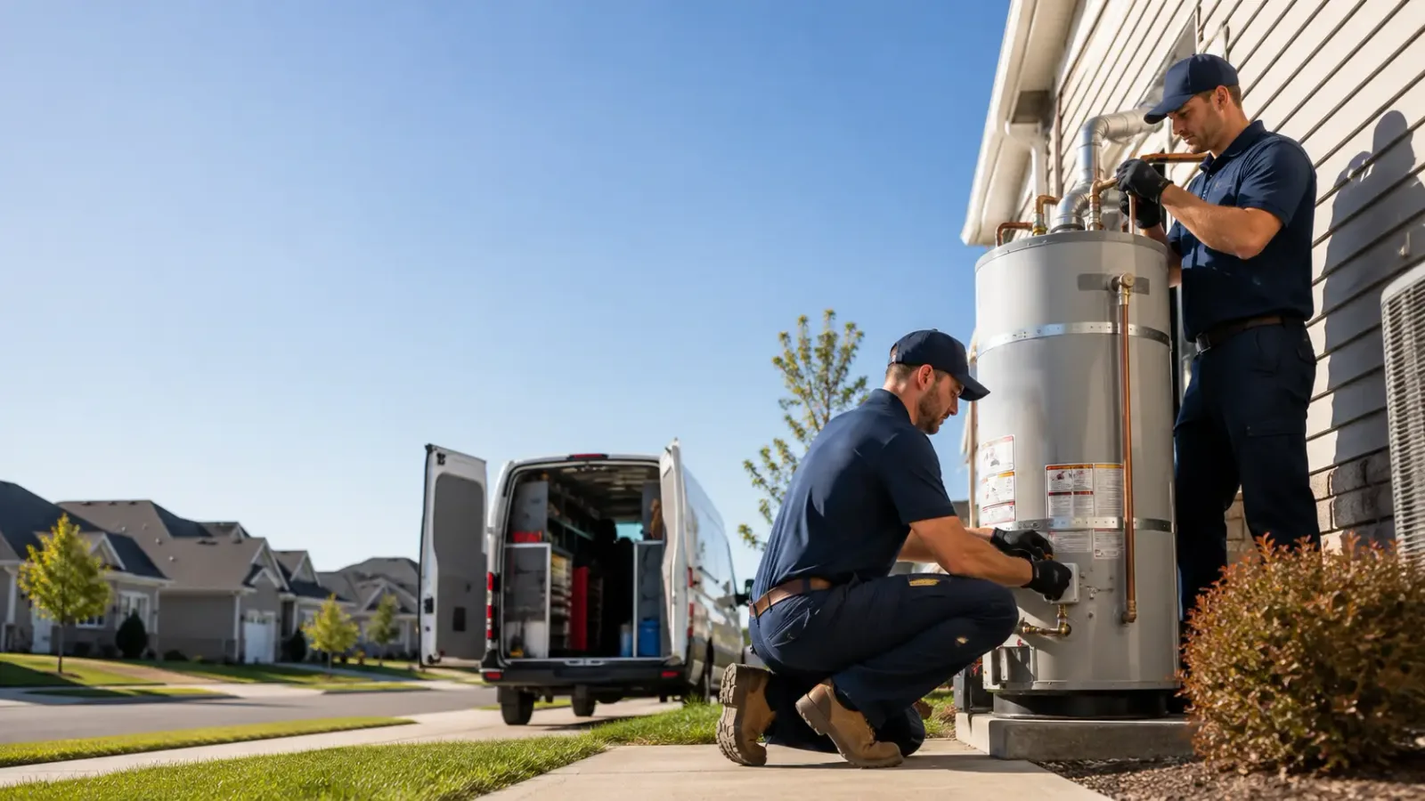 Water Heater Installation in Nelsonville, WI